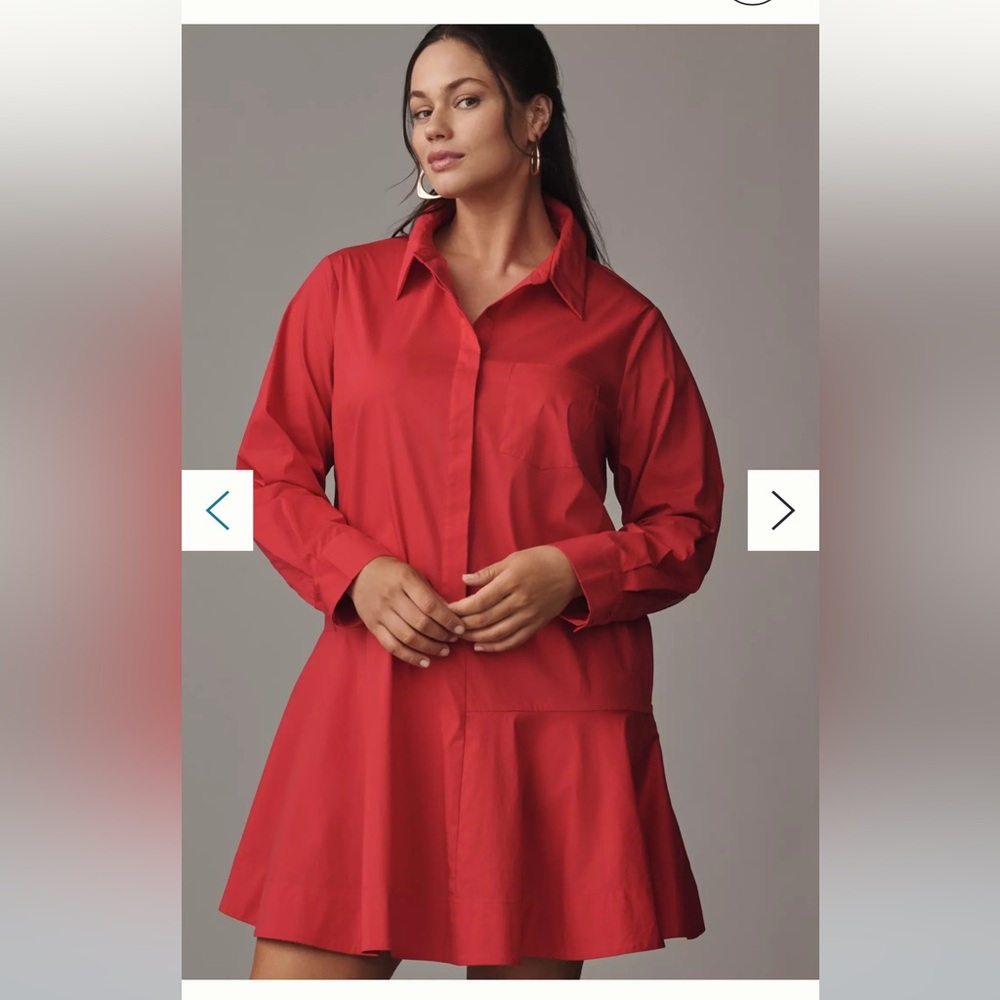 English Factory Mini Shirt Dress